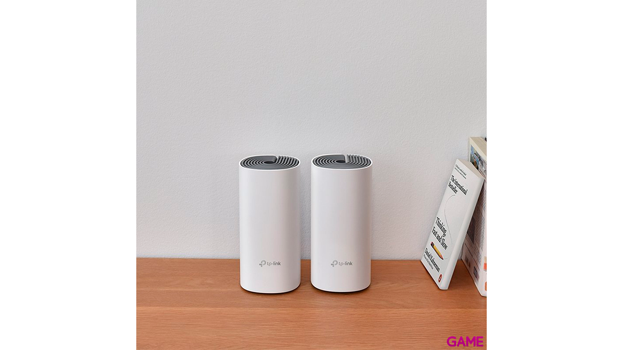 TP-LINK Deco E4 2 Pack Doble banda (2,4 GHz / 5 GHz) Ethernet Blanco - Mesh-3