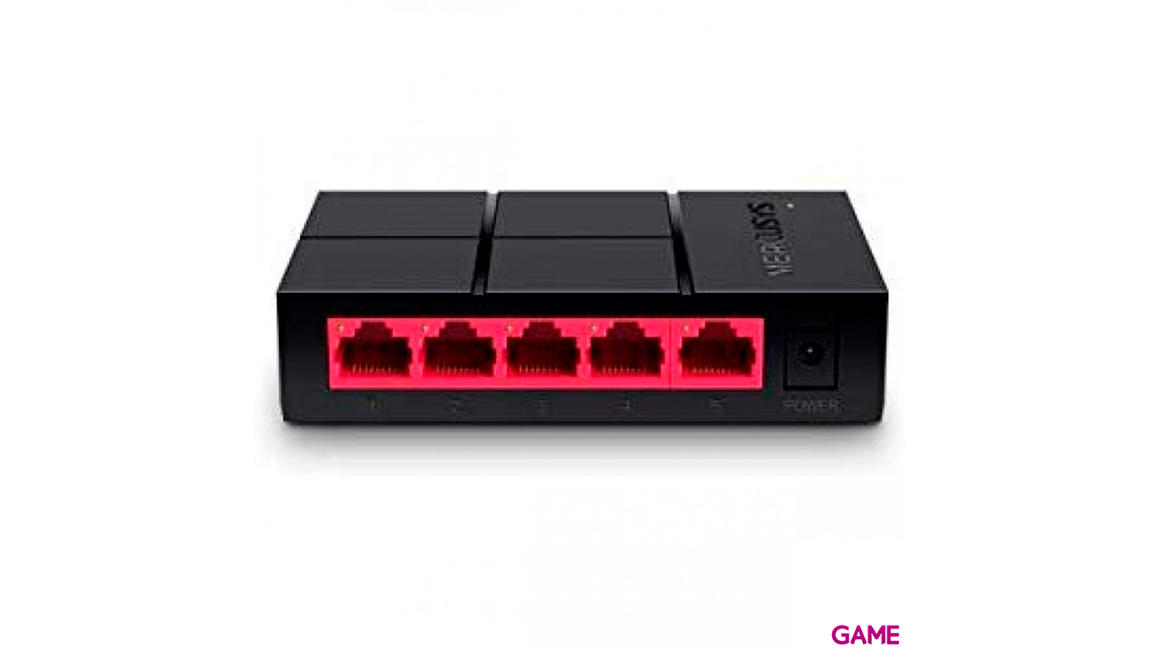 Mercusys MS105G  Gigabit Ethernet (10/100/1000) Negro - Switch-0