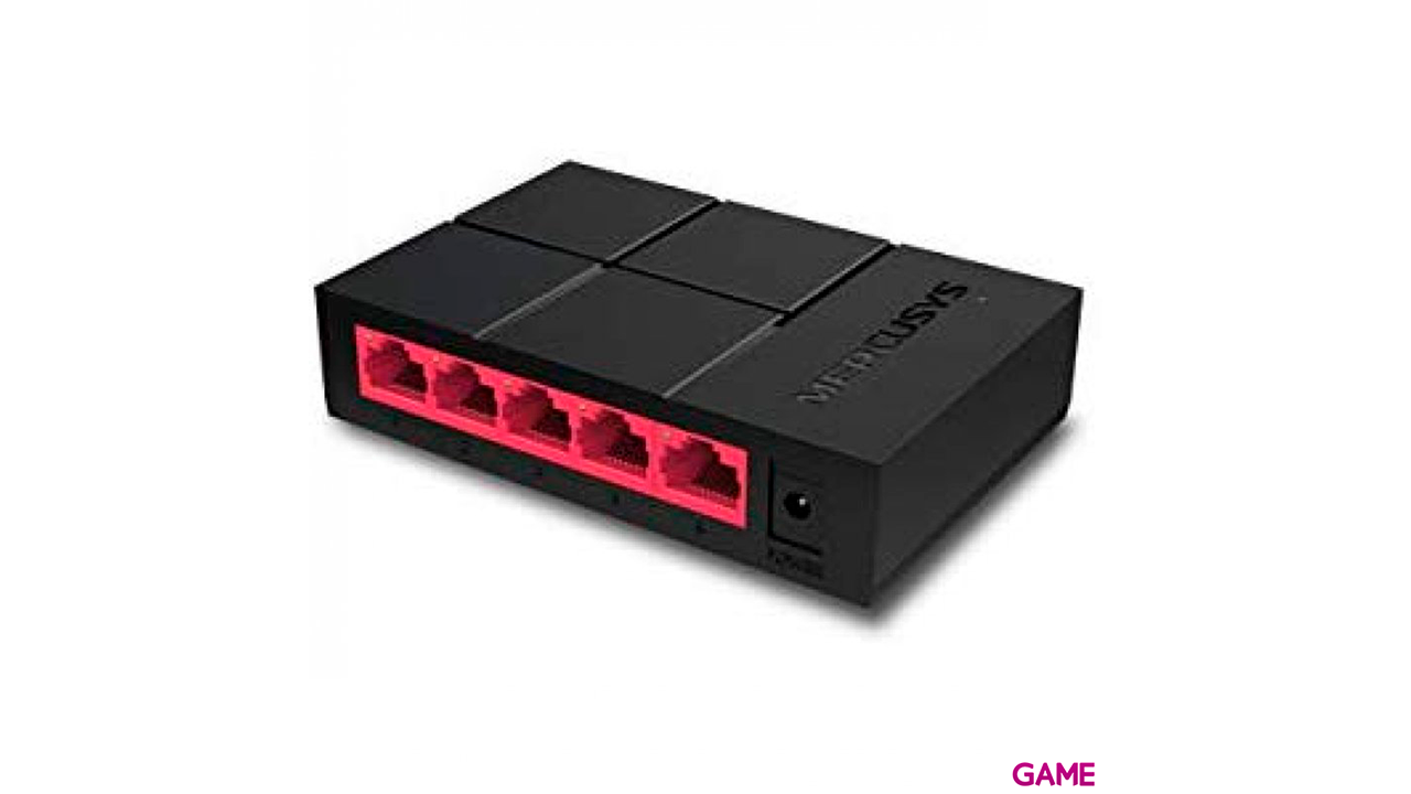Mercusys MS105G  Gigabit Ethernet (10/100/1000) Negro - Switch-1