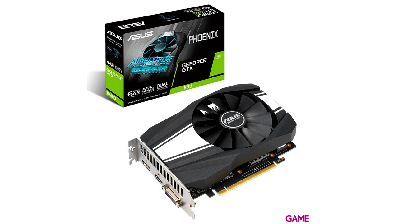 ASUS Phoenix PH-GTX1660-6G NVIDIA GeForce GTX 1660 6 GB GDDR5-0