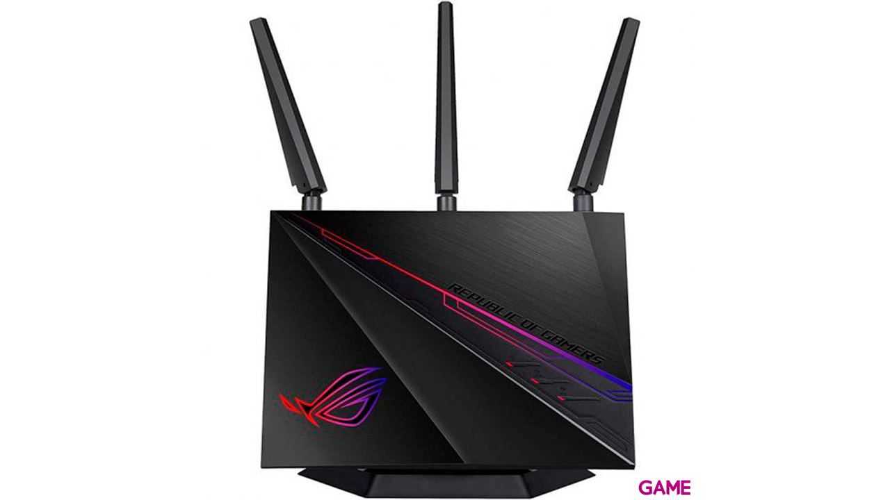 ASUS GT-AC2900 router inalámbrico Doble banda (2,4 GHz / 5 GHz) Gigabit Ethernet Negro-2