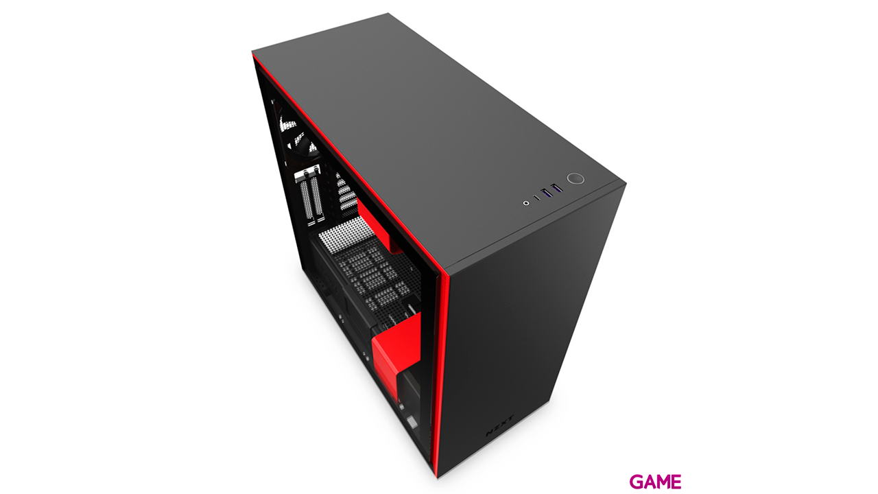 NZXT H710i Midi Tower Negro, Rojo - Caja Ordenador-1