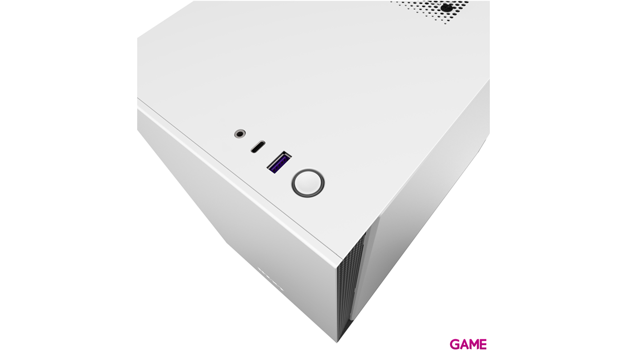 NZXT H210 Mini Tower Negro, Blanco-3