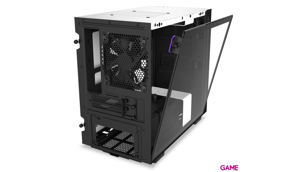 NZXT H210 Mini Tower Negro, Blanco-10