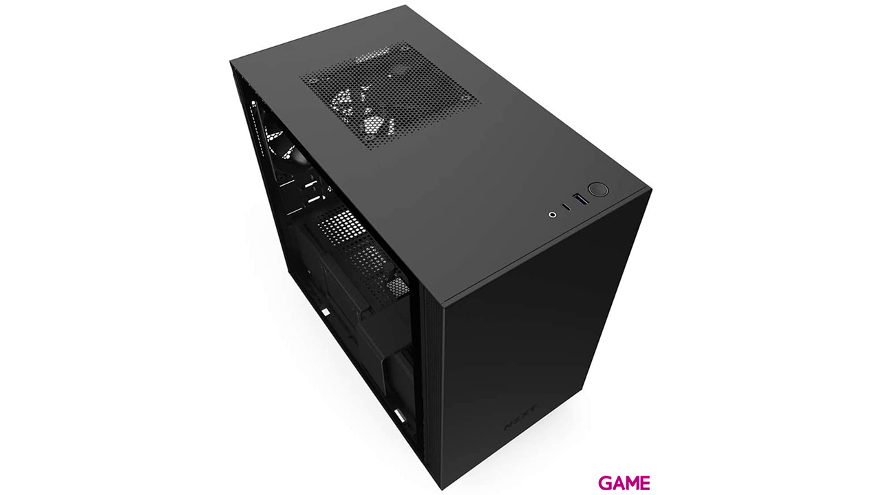 NZXT H210i Matte Black Mini Tower Negro - Caja Ordenador-1