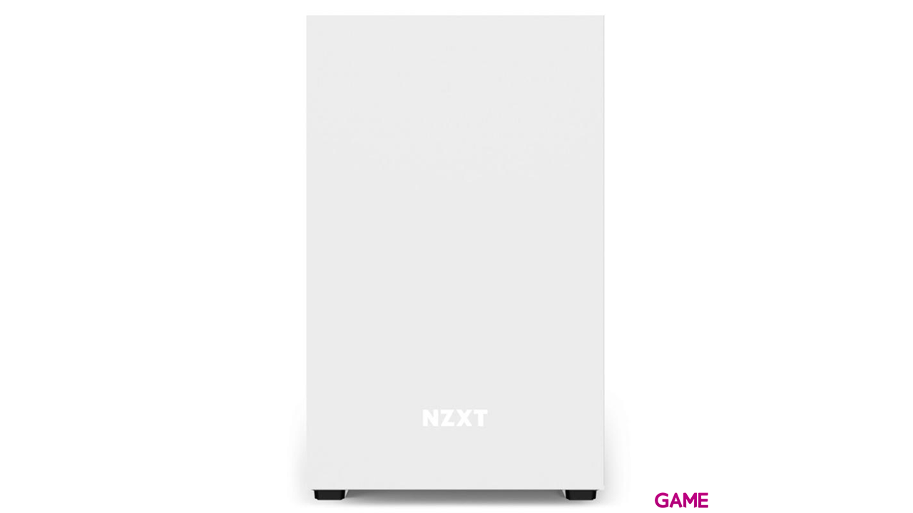 NZXT H210i Matte White Mini Tower Negro, Blanco - Caja Ordenador-0