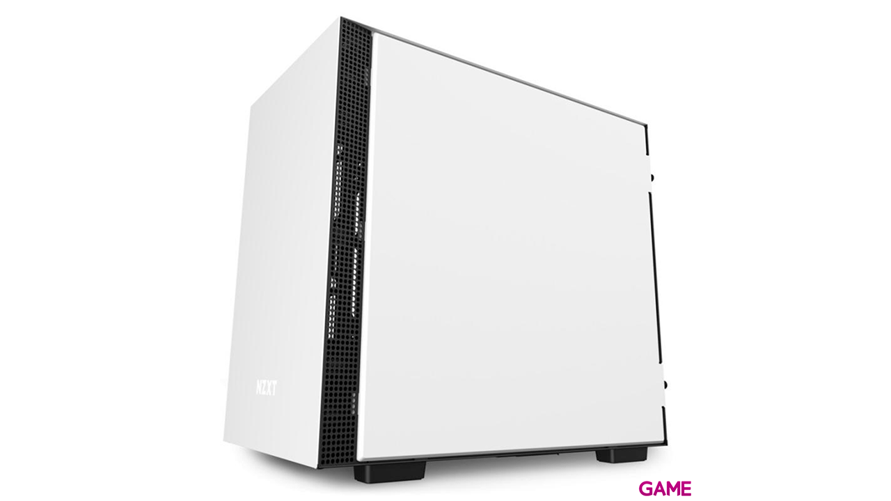 NZXT H210i Matte White Mini Tower Negro, Blanco - Caja Ordenador-2