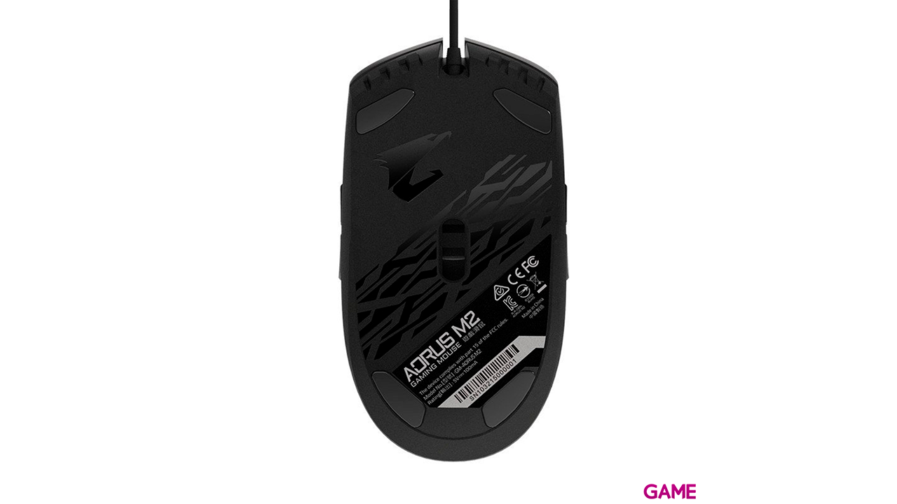 Gigabyte AORUS M2 ratón USB tipo A Óptico 6200 DPI Ambidextro-4