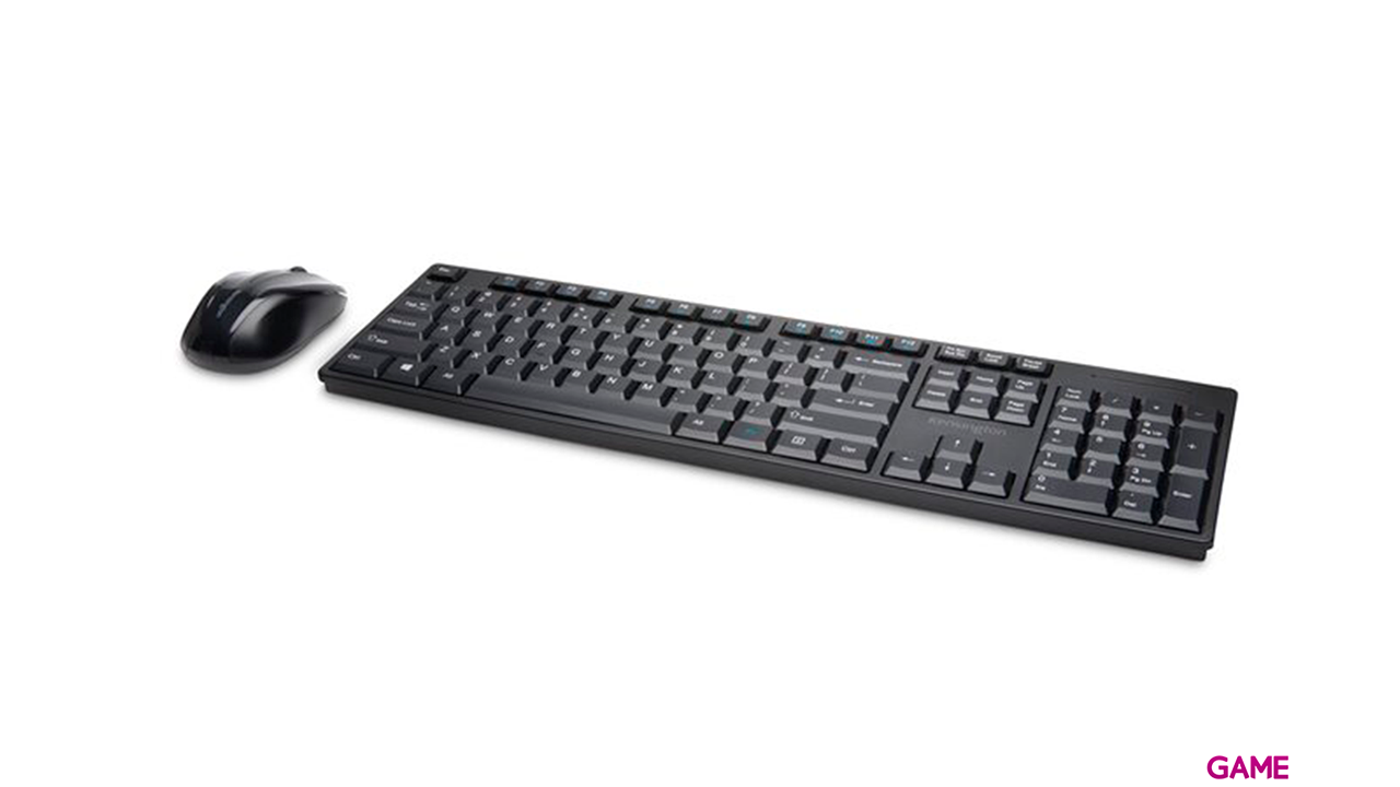 Kensington Conjunto de ratón y teclado inalámbricos de perfil bajo Pro Fit®-0