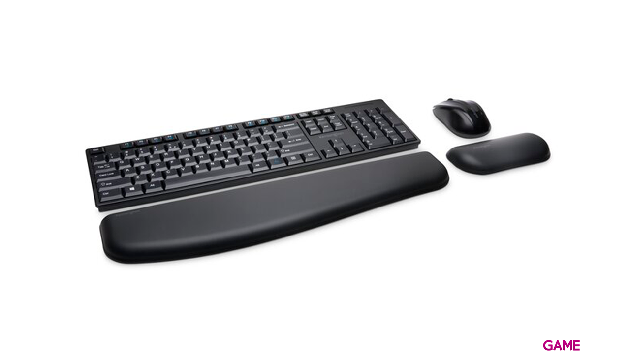 Kensington Conjunto de ratón y teclado inalámbricos de perfil bajo Pro Fit®-2
