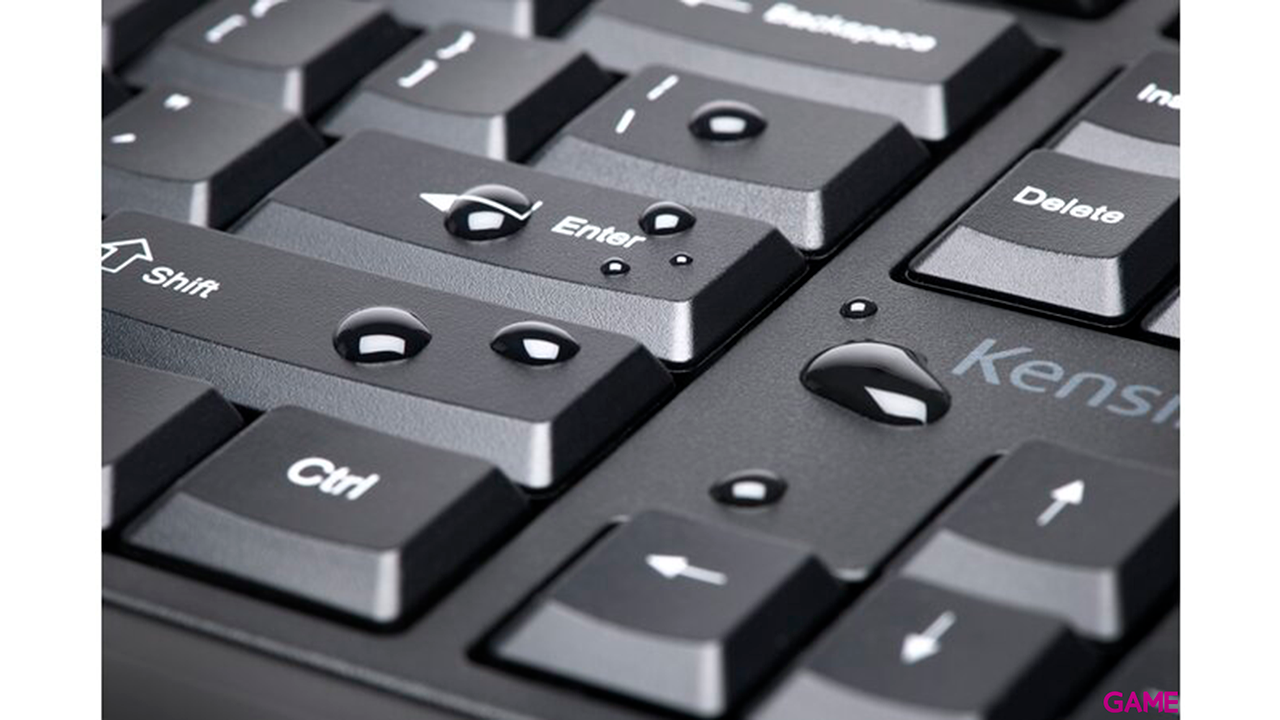 Kensington Conjunto de ratón y teclado inalámbricos de perfil bajo Pro Fit®-4