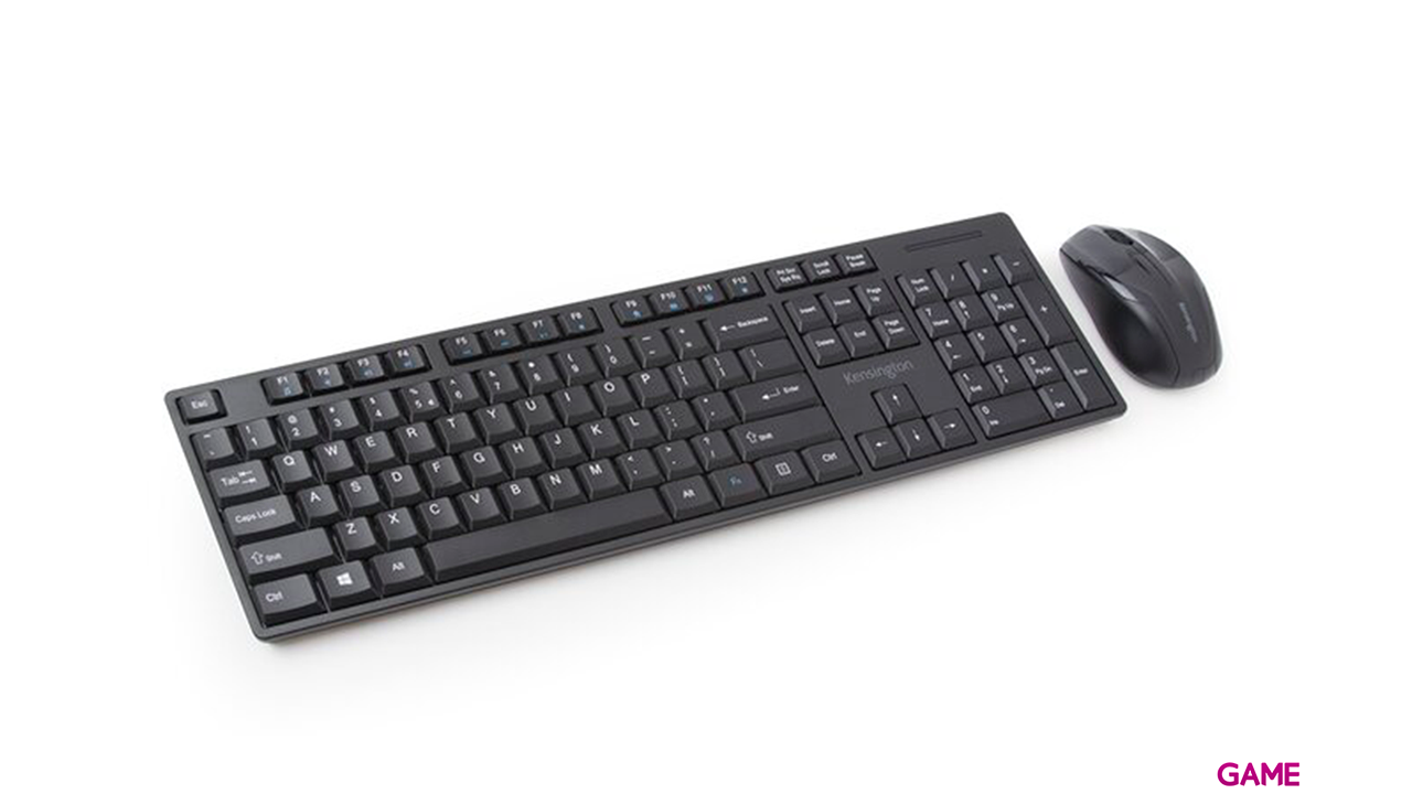 Kensington Conjunto de ratón y teclado inalámbricos de perfil bajo Pro Fit®-5