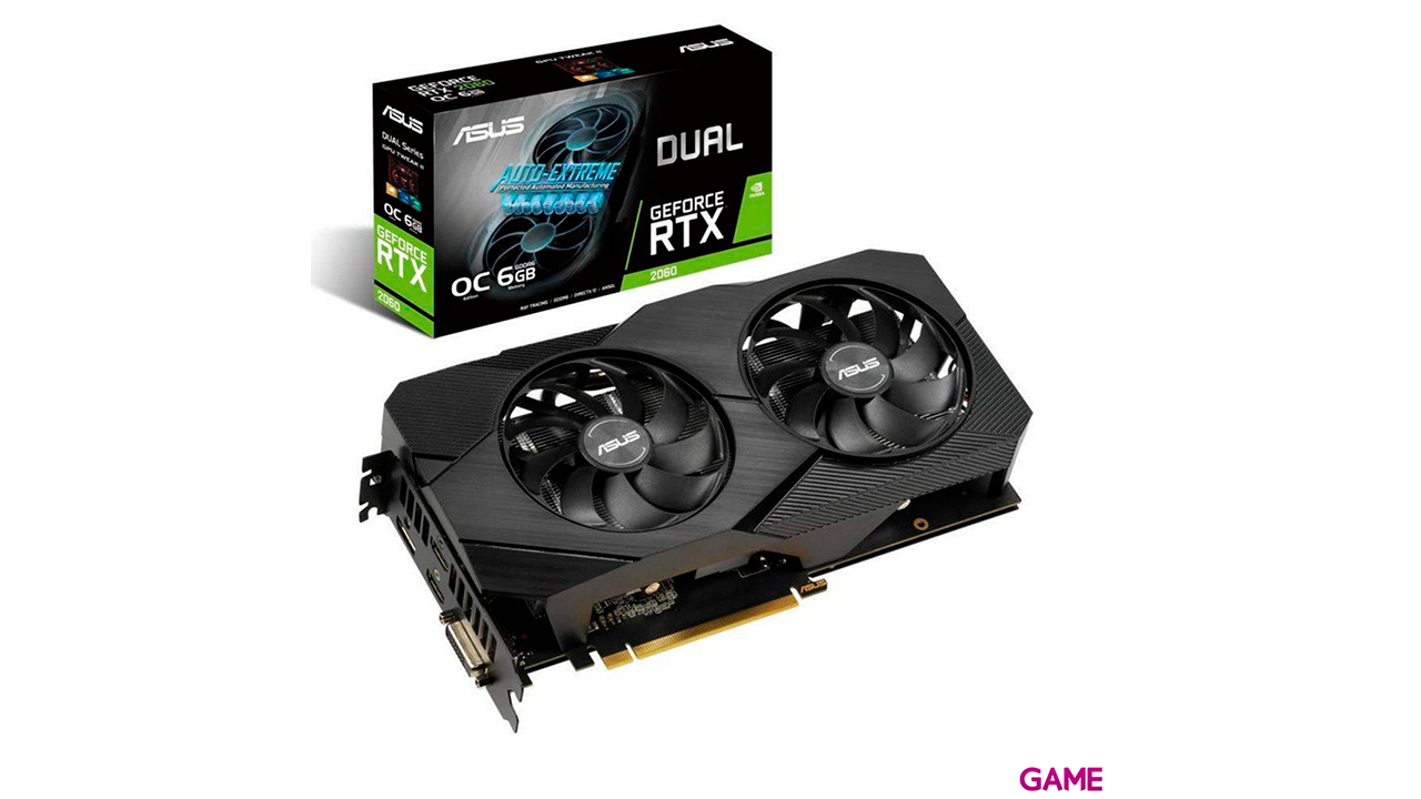 ASUS Dual GeForce RTX 2060 EVO 6G GDDR6 - Tarjeta Grafica-1