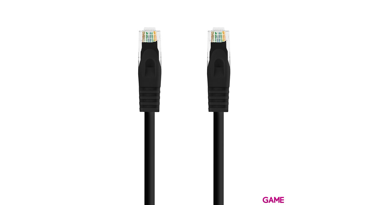 Nanocable Cable de red latiguillo RJ45 LSZH Cat.6A UTP AWG24 Negro 2.0m-1
