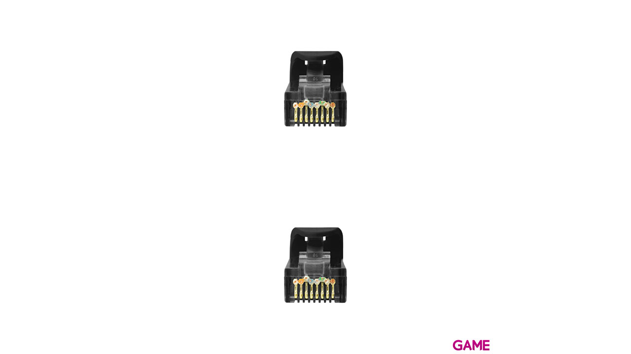Nanocable Cable de red latiguillo RJ45 LSZH Cat.6A UTP AWG24 Negro 2.0m-2