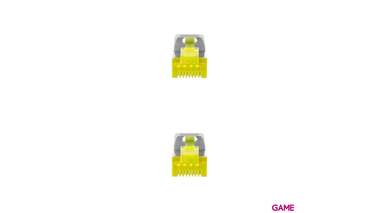 Nanocable Cable de red latiguillo RJ45 LSZH Cat.6A SFTP AWG26, Gris, 1.0 m-2