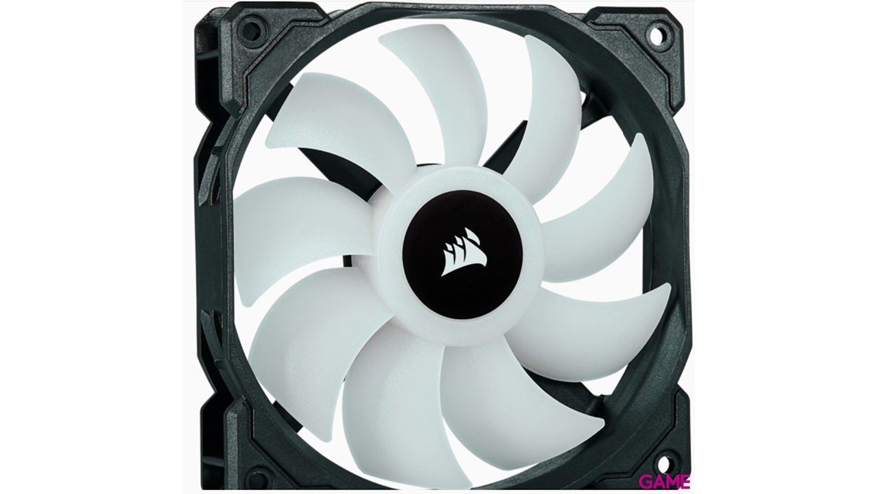 Corsair CO-9050093-WW ventilador de PC Carcasa del ordenador 12 cm Negro, Gris-1