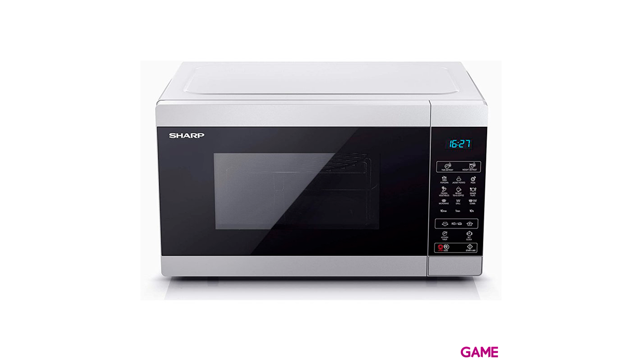Sharp Home Appliances YC-MG51E-S 25L 900W Metálico - Microondas-2