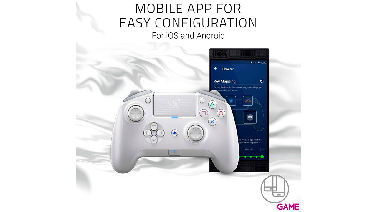 Razer Raiju Tournament Edition Mercuty White - Controller-3