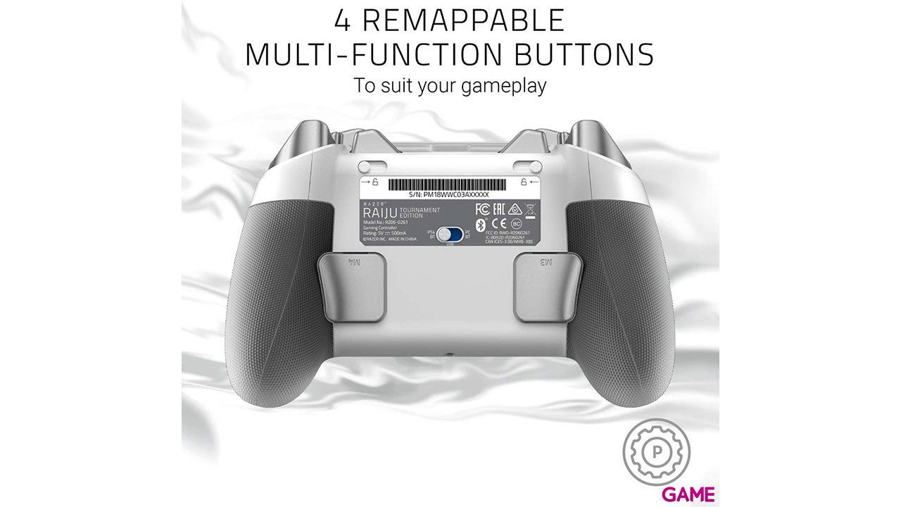Razer Raiju Tournament Edition Mercuty White - Controller-4