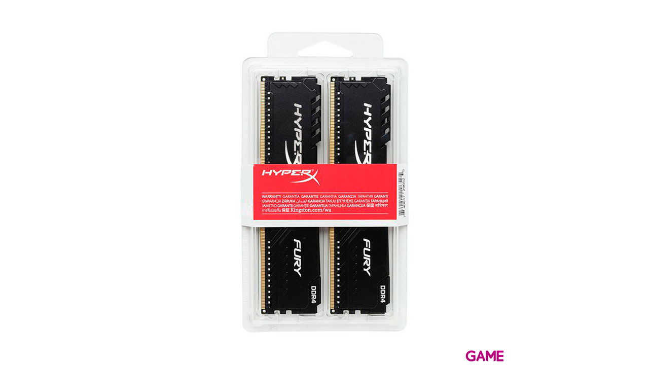 HyperX FURY HX426C16FB3K2/16 módulo de memoria 16GB 2 x 8GB DDR4 2666 MHz-3