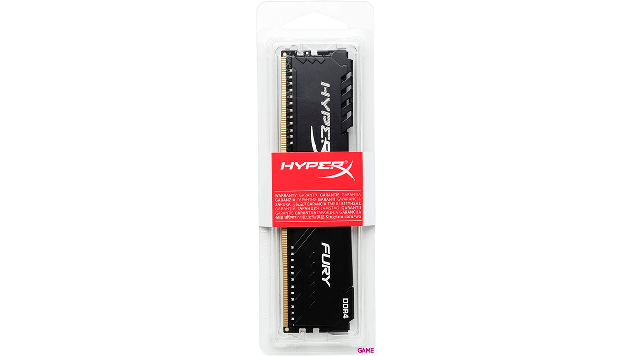 HyperX FURY HX424C15FB3/8 módulo de memoria 8GB 1 x 8GB DDR4 2400 MHz-4
