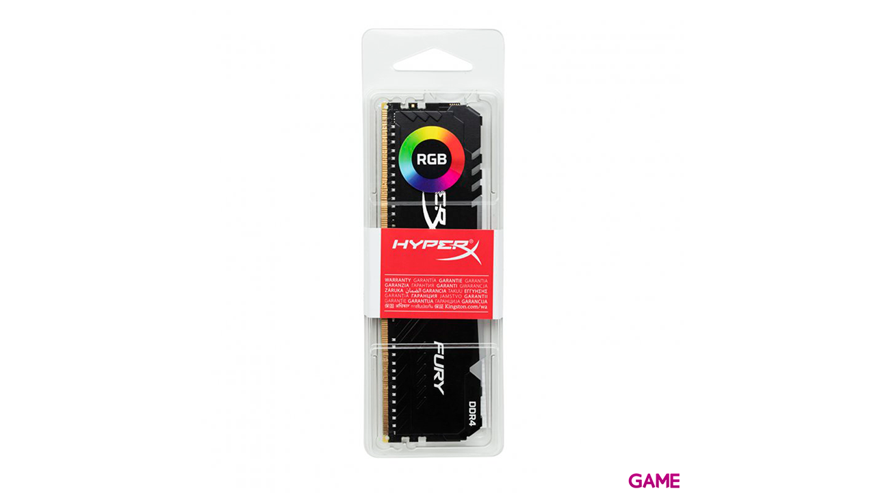 HyperX FURY HX434C16FB3A/8 módulo de memoria 8GB 1 x 8GB DDR4 3466 MHz-4