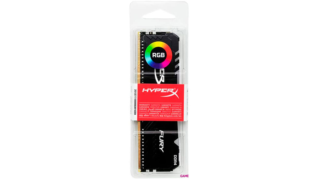HyperX FURY HX432C16FB3A/8 módulo de memoria 8GB 1 x 8GB DDR4 3200 MHz-3