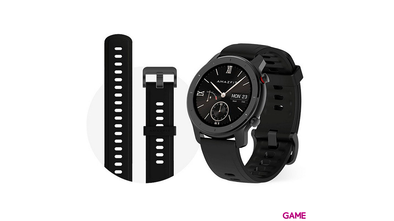 Amazfit GTR 42mm GPS Negro - Reloj Inteligente-3