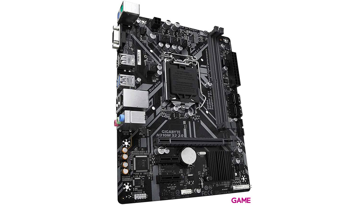 Gigabyte H310M S2 2.0 LGA 1151 Zocalo H4 Micro ATX Intel® H310 - Placa Base-2