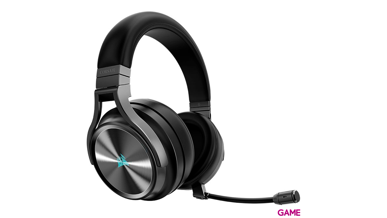 Corsair Virtuoso RGB Wireless SE- 7.1 PC-PS4-PS5 - 3.5mm - XBOX-SWITCH-MOVIL - Auriculares Gaming Inalámbricos-1