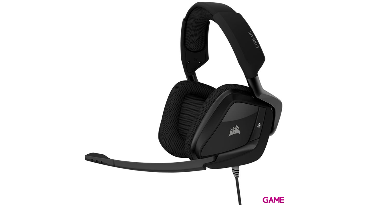 Corsair VOID ELITE SURROUND -Negro-Rojo- PC-PS4-PS5-XBOX-SWITCH-MOVIL - Auriculares Gaming-0