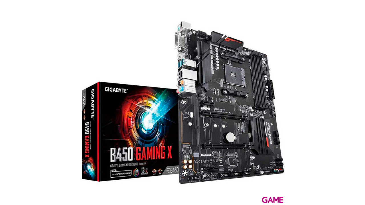 Gigabyte B450 Gaming X Zocalo AM4 ATX AMD B450 - Placa Base-0
