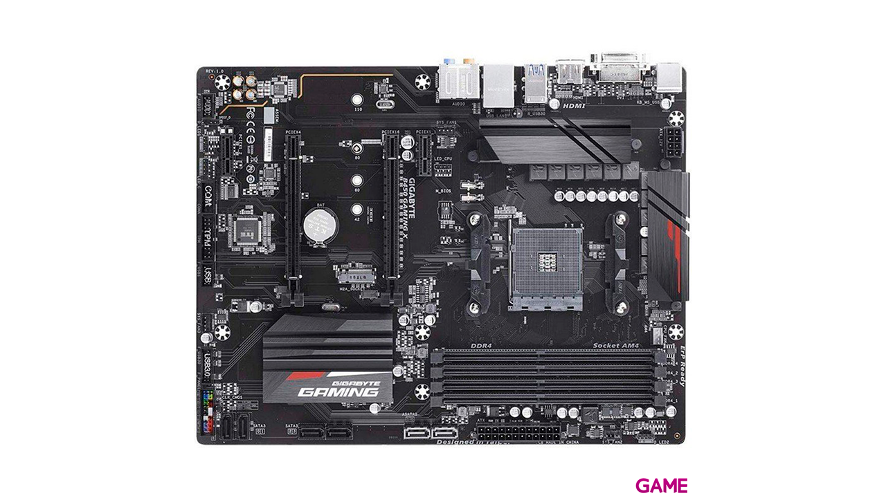 Gigabyte B450 Gaming X Zocalo AM4 ATX AMD B450 - Placa Base-1