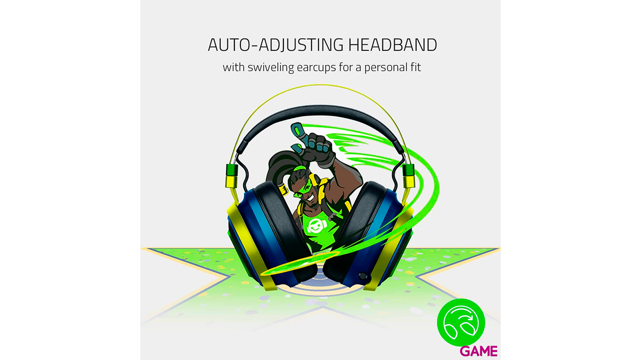 Razer Nari Ultimate Overwatch Lucio Edition - Auriculares-4