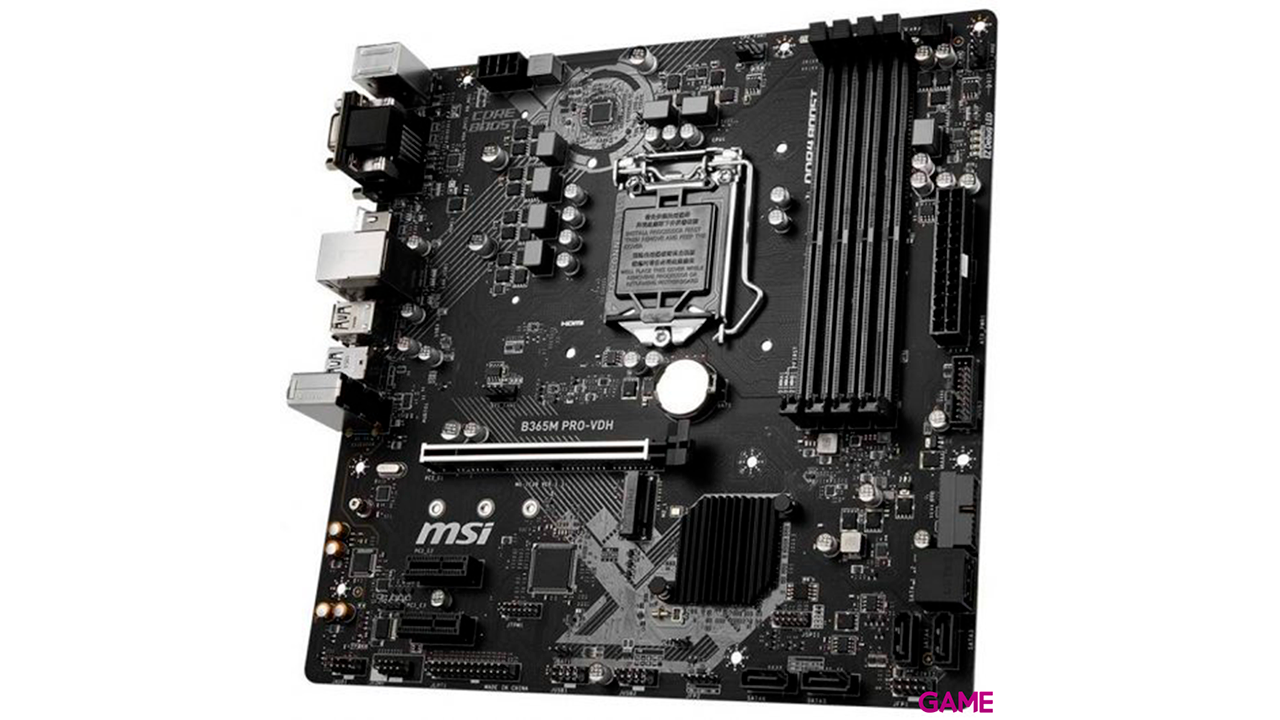 MSI B365M Pro-VDH LGA 1151 Zocalo H4 Micro ATX Intel B365 - Placa Base-3