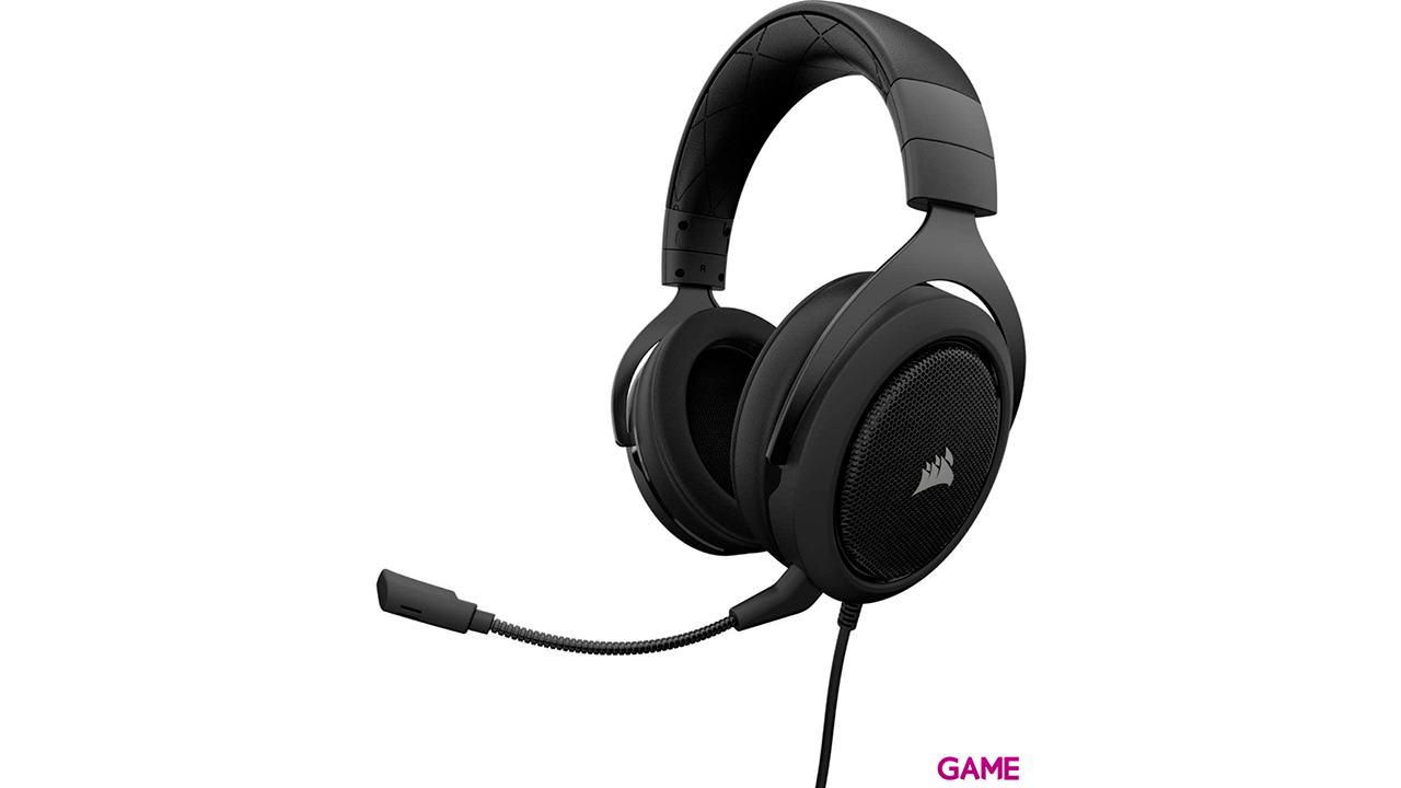 Corsair HS60 PRO STEREO Negro- Azul- PC-PS4-PS5-XBOX-SWITCH-MOVIL - Auriculares Gaming-0