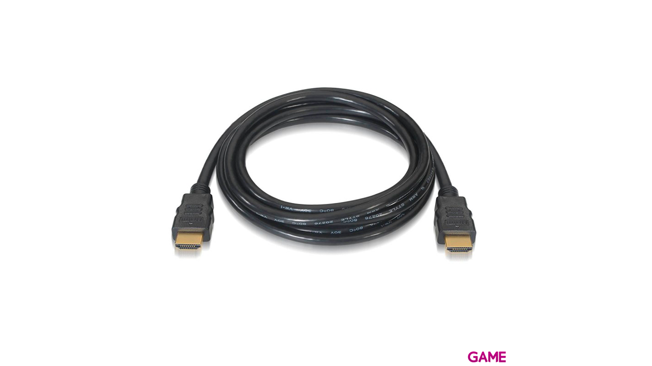 Nanocable HDMI V2.0, 0.5m tipo A Negro - Cable-1