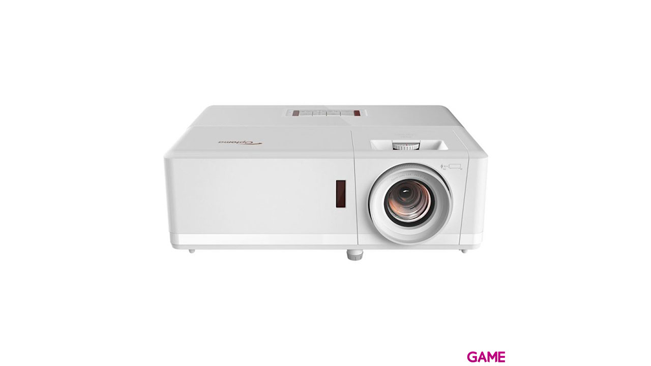 Optoma ZH406 videoproyector 4500 lúmenes ANSI DLP 1080p (1920x1080) 3D Proyector para escritorio Blanco-0