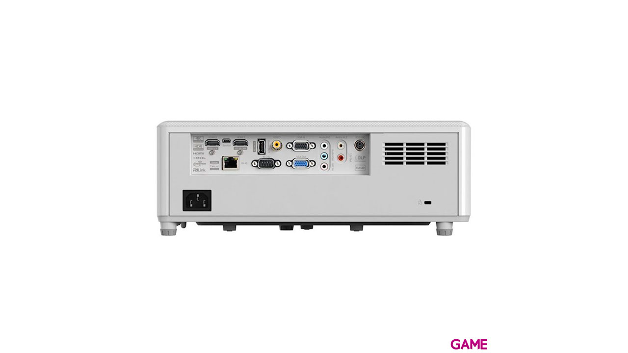 Optoma ZH406 videoproyector 4500 lúmenes ANSI DLP 1080p (1920x1080) 3D Proyector para escritorio Blanco-4