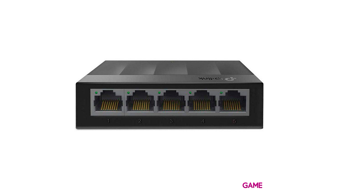 TP-LINK LS1005G Gigabit Ethernet (10/100/1000) Negro - Hub Switch-0