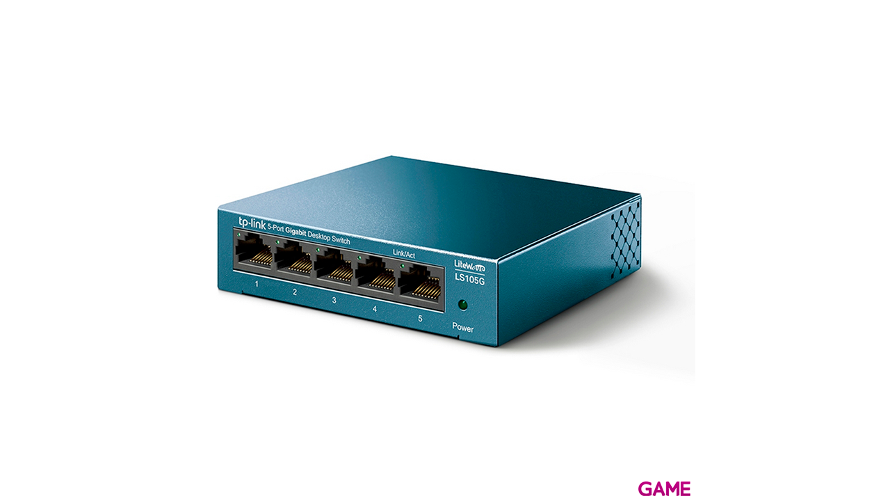 TP-LINK LS105G Gigabit Ethernet (10/100/1000) Azul - Switch-1