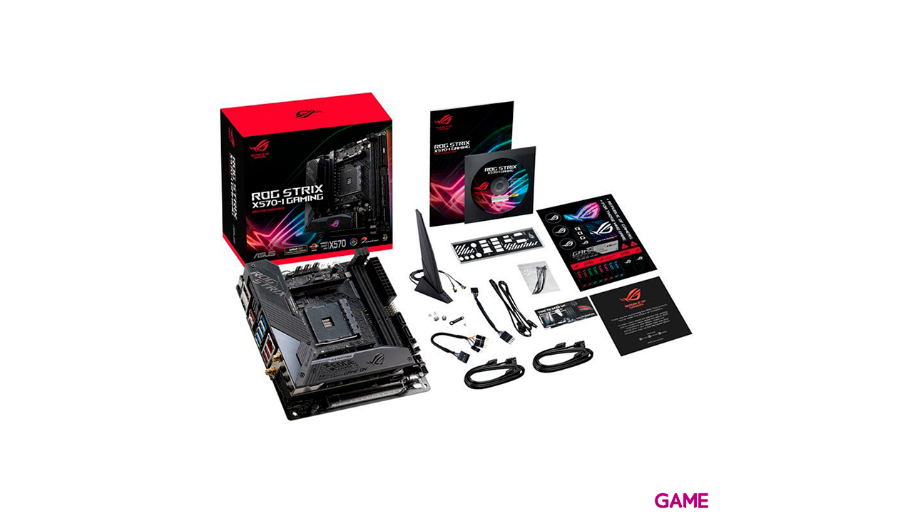 ASUS ROG Strix X570-I Gaming Zócalo AM4 Mini ITX AMD X570 - Placa Base-1