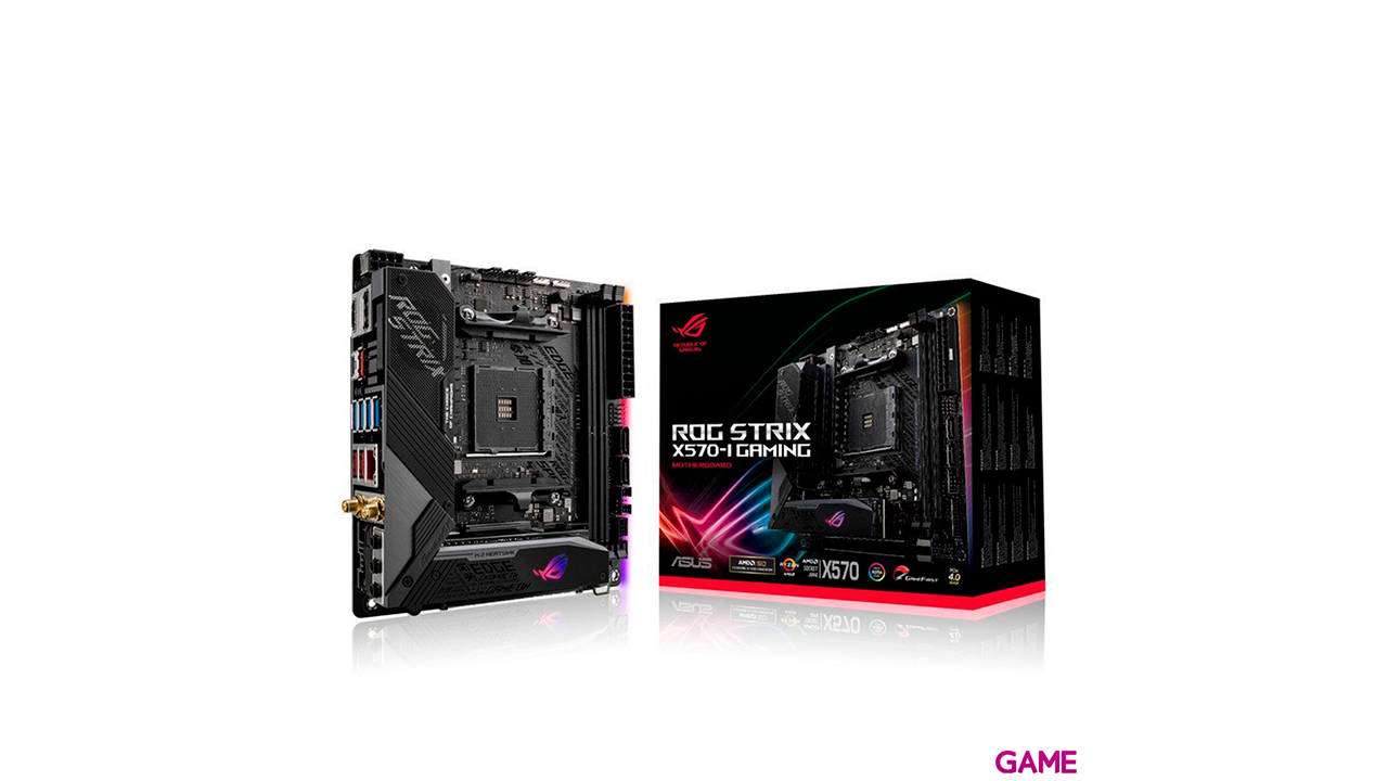 ASUS ROG Strix X570-I Gaming Zócalo AM4 Mini ITX AMD X570 - Placa Base-3