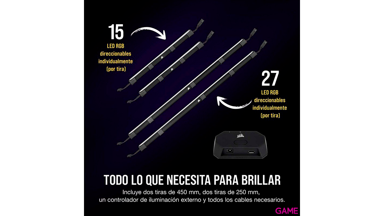 Corsair iCUE LS100 Interior starter kit - Iluminacion Gaming-1
