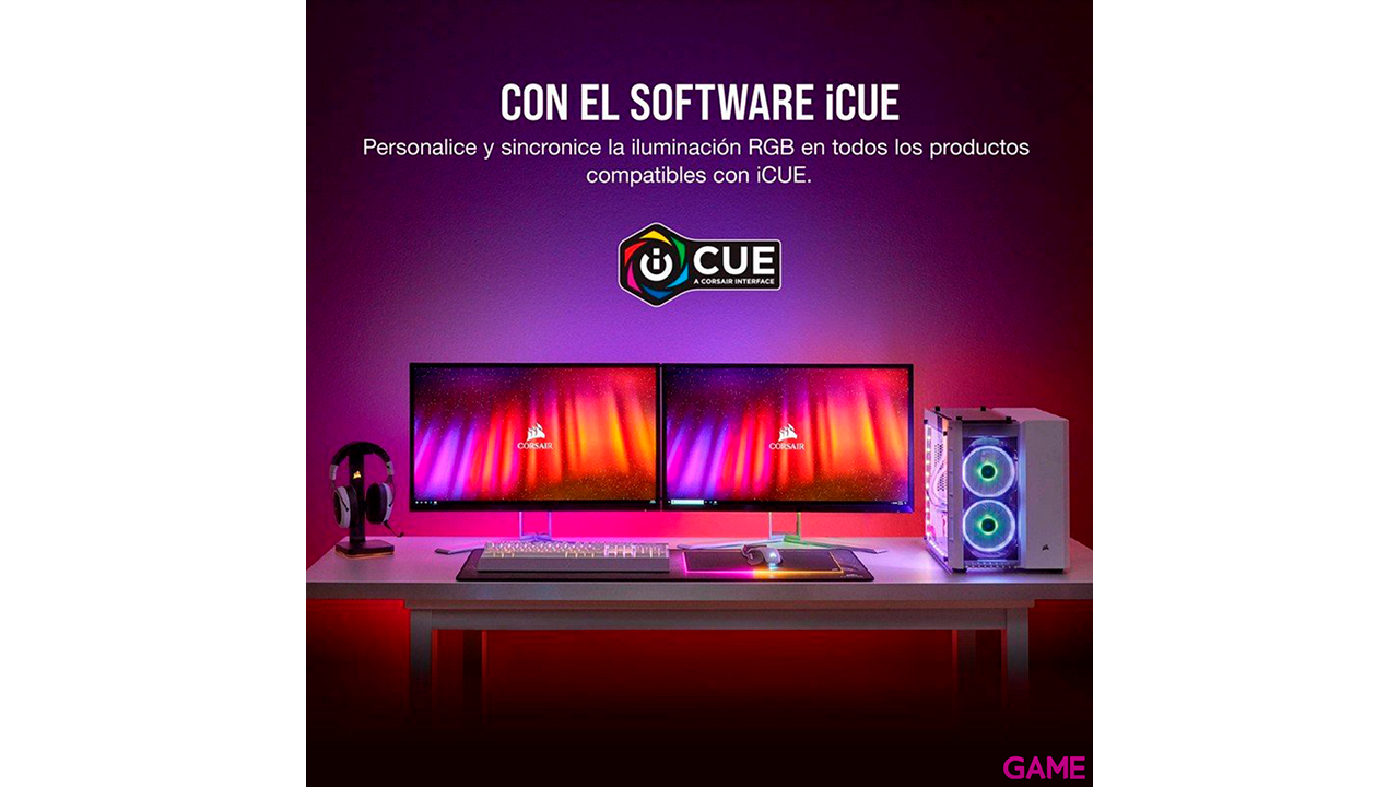 Corsair iCUE LS100 Interior 25 cm - Iluminacion Gaming-3