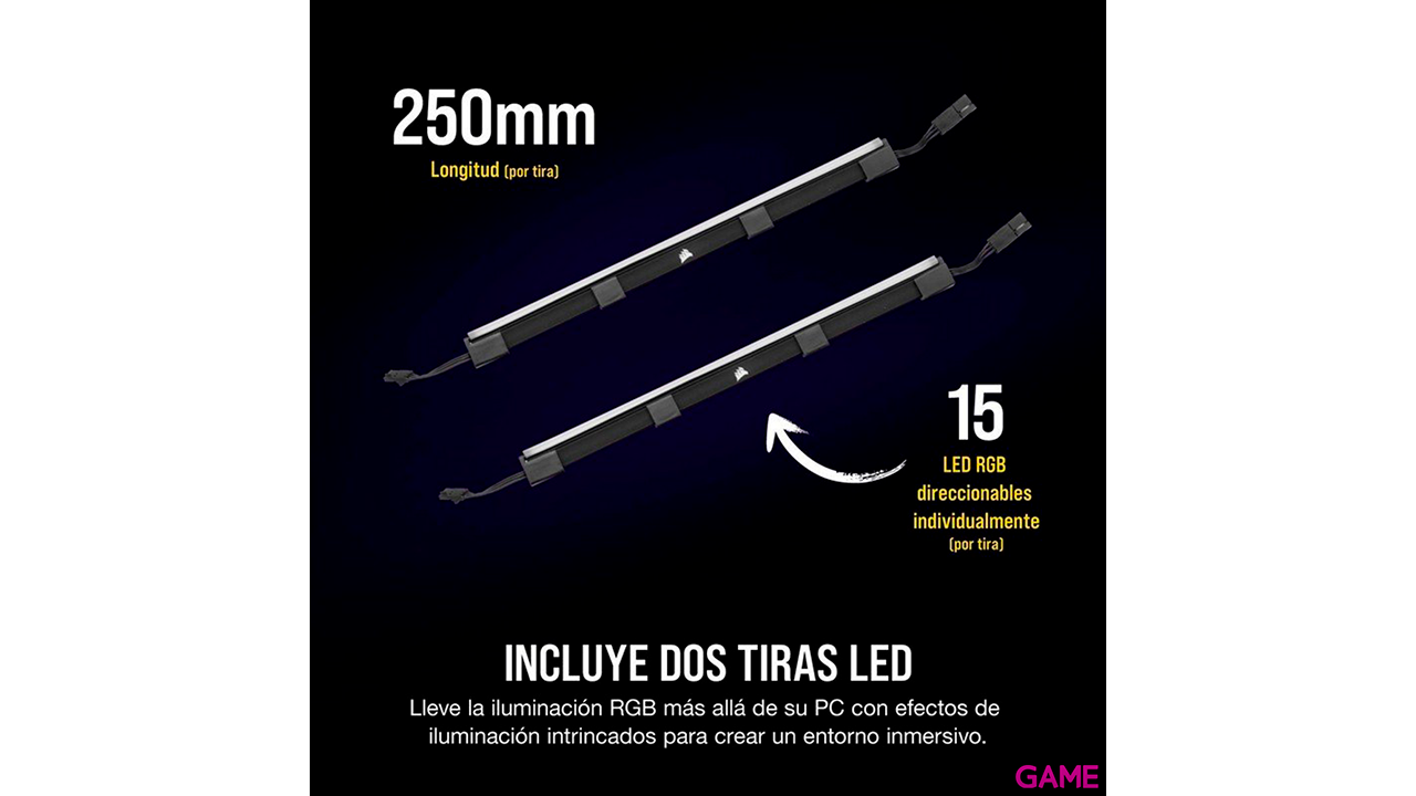 Corsair iCUE LS100 Interior 25 cm - Iluminacion Gaming-4