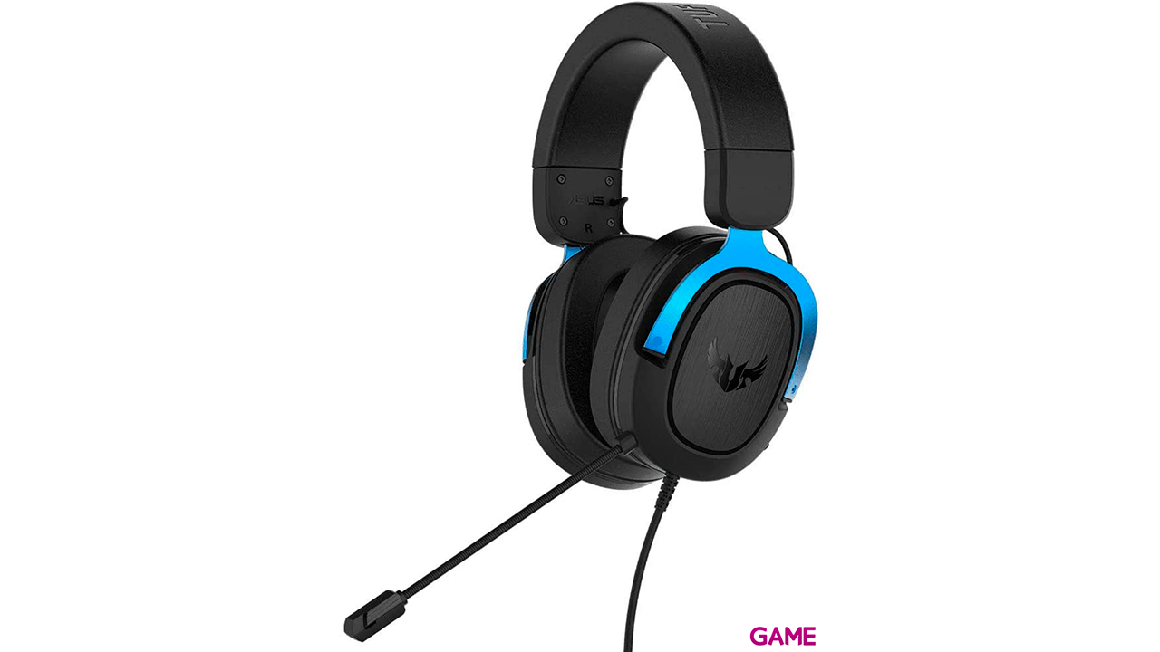 ASUS TUF Gaming H3 - PC-PS4-PS5-XBOX-SWITCH-MOVIL Negro Azul - Auriculares Gaming-0