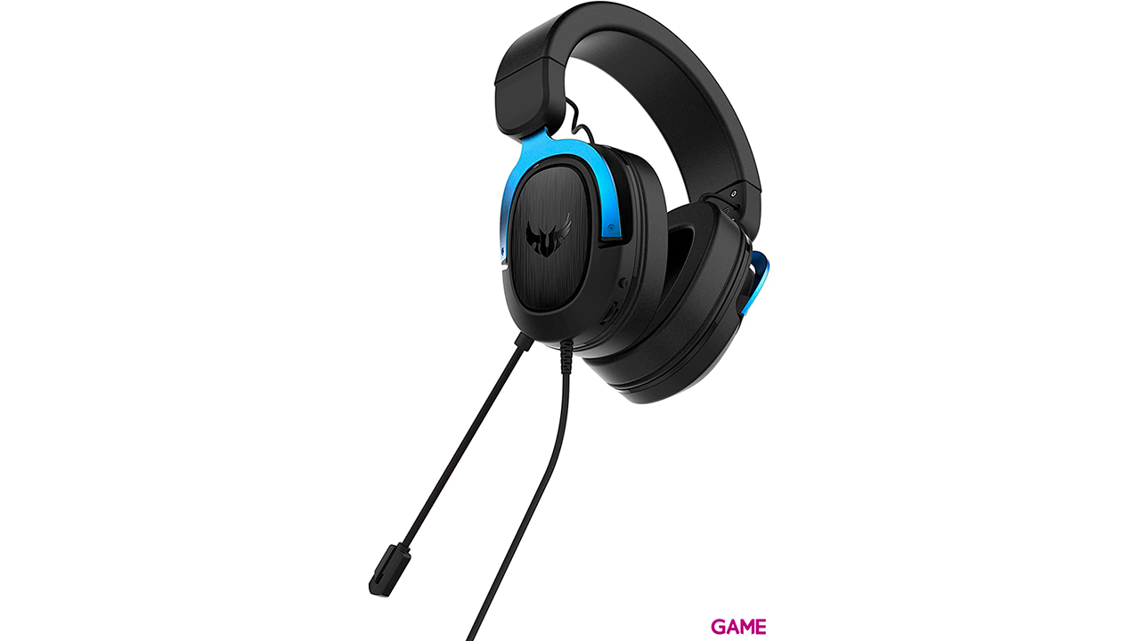 ASUS TUF Gaming H3 - PC-PS4-PS5-XBOX-SWITCH-MOVIL Negro Azul - Auriculares Gaming-2