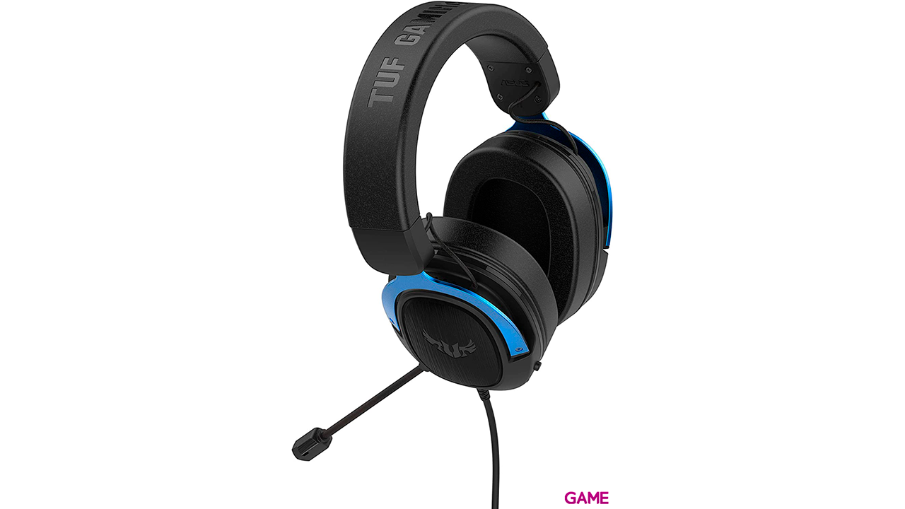 ASUS TUF Gaming H3 - PC-PS4-PS5-XBOX-SWITCH-MOVIL Negro Azul - Auriculares Gaming-3